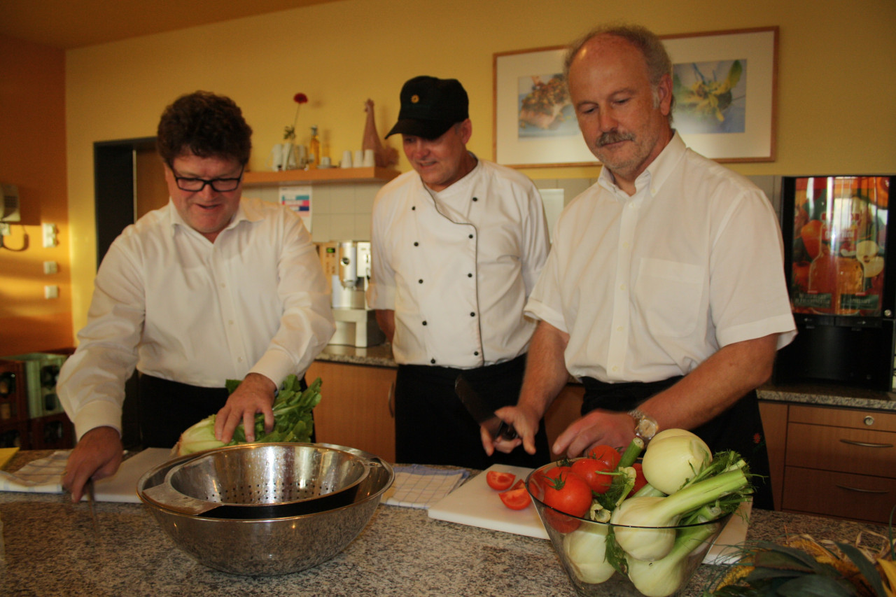 Stephan Manstein, Frank Heß und Stephan Strichertz in Aktion