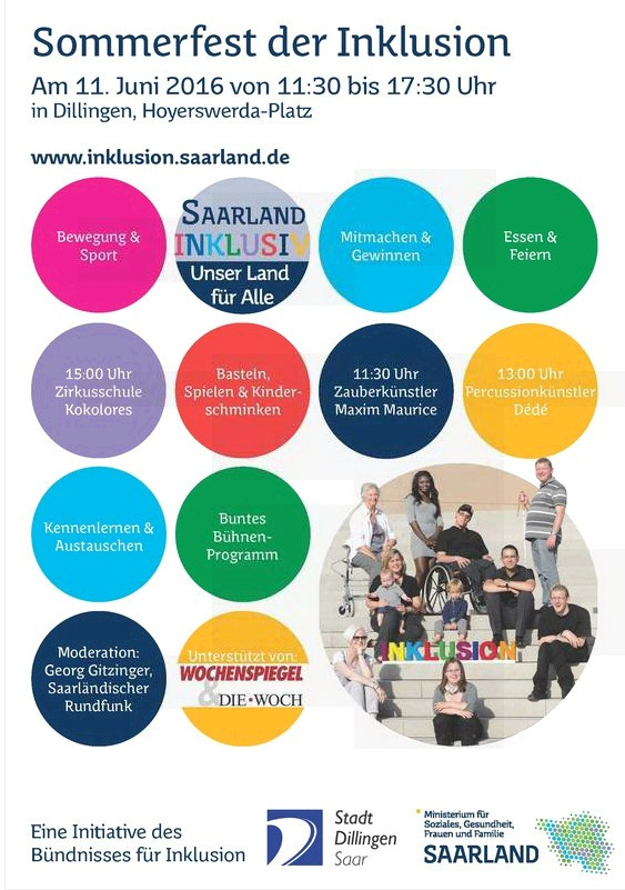 Sommerfest der Inklusion